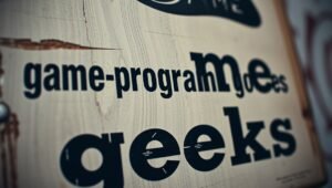 game programgeeks