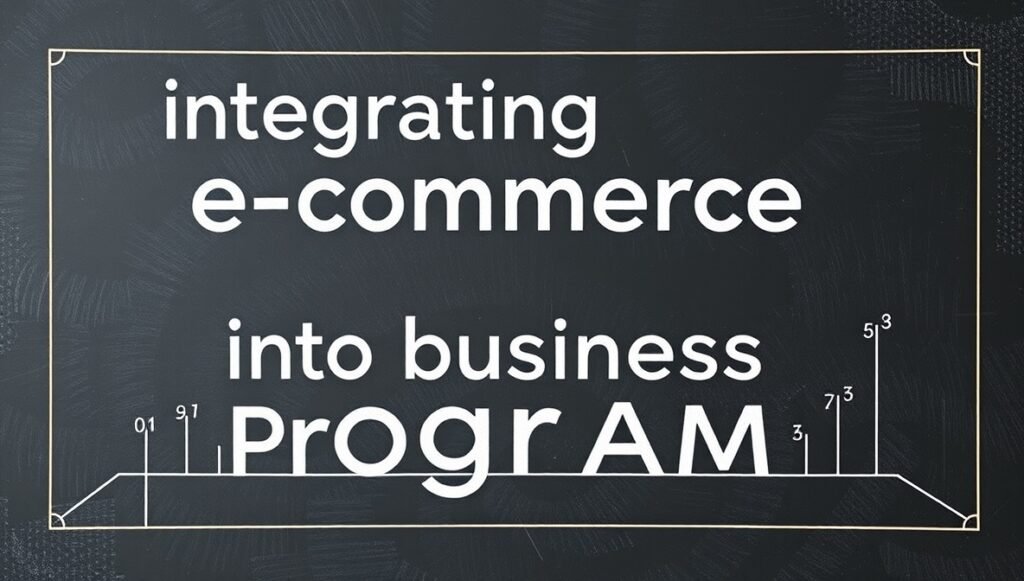 integrating e commerce into business programgeeks