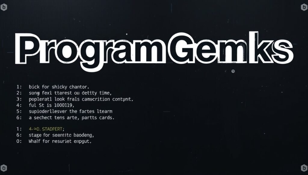programgeeks key features to look for
