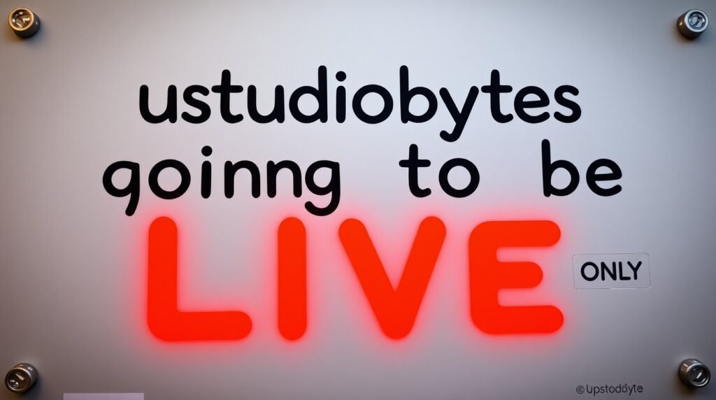 when is ustudiobytes going to be live