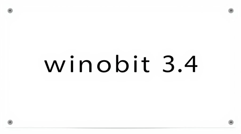 winobit3.4 code