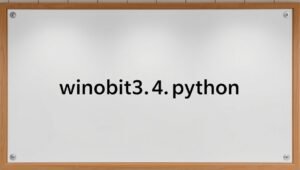 winobit3.4 python
